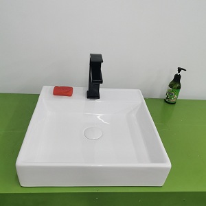 Chậu lavabo rửa mặt men diệt khuẩn sáng bóng MN-C249