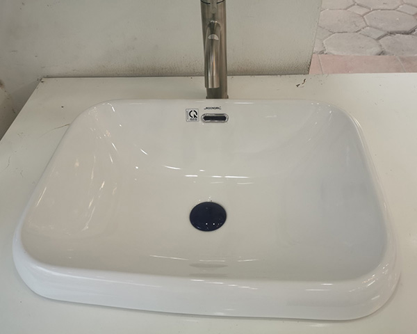 chậu lavabo dương vành đẹp