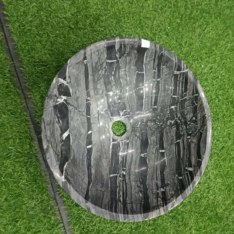 Chậu rửa mặt lavabo bằng đá cao cấp MN-DR007