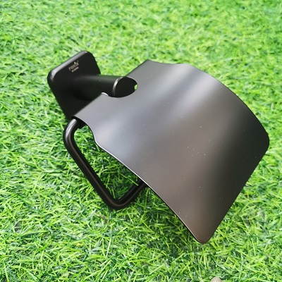 Khay để giấy vệ sinh  màu đen FX-6808D