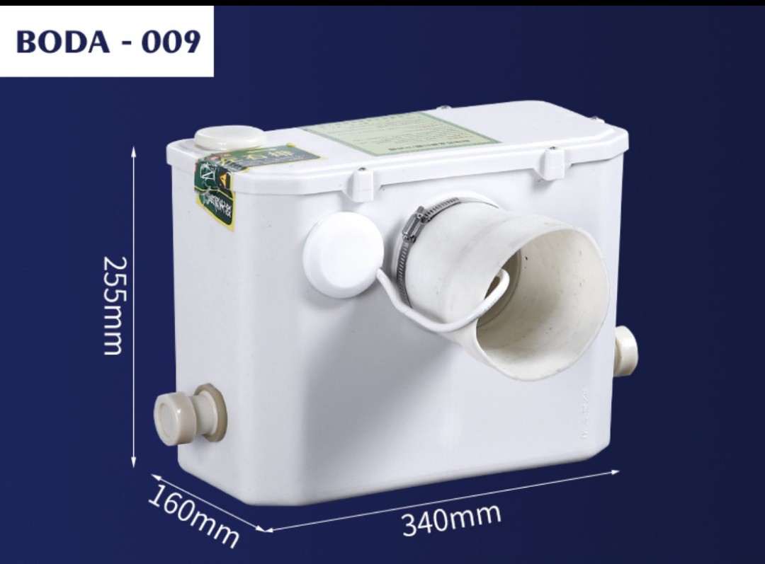 Máy bơm nghiền đẩy chất thải bồn cầu- Máy xử lý chất thải bồn cầu -Máy bơm xả thải