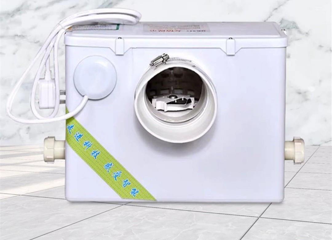 Máy bơm nghiền đẩy chất thải bồn cầu- Máy xử lý chất thải bồn cầu -Máy bơm xả thải