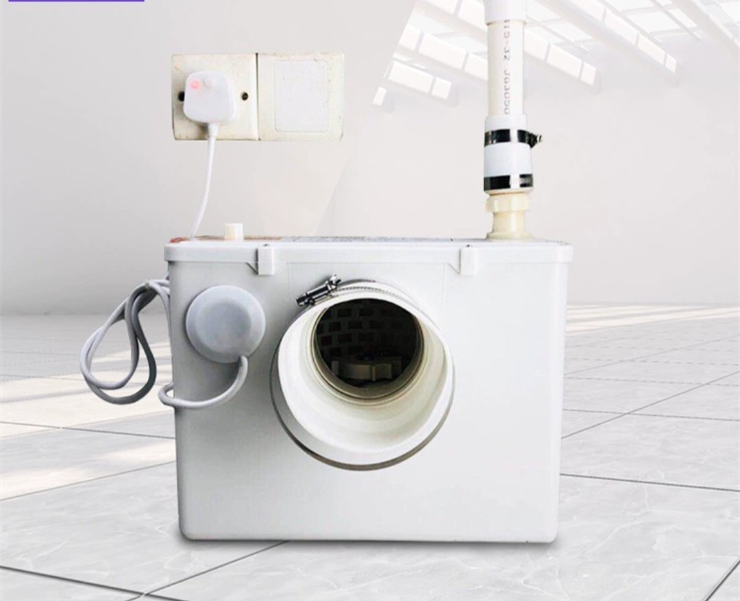 Máy bơm nghiền đẩy chất thải bồn cầu- Máy xử lý chất thải bồn cầu -Máy bơm xả thải