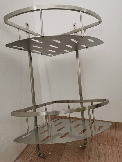 Kệ đựng mỹ phẩm phòng tắm inox 304