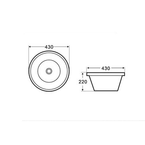 Chậu rửa mặt lavabo MN-C3903