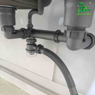 Xi phông ống thoát nước chậu rửa bát to chống tắc nghẽn, ngăn mùi hôi