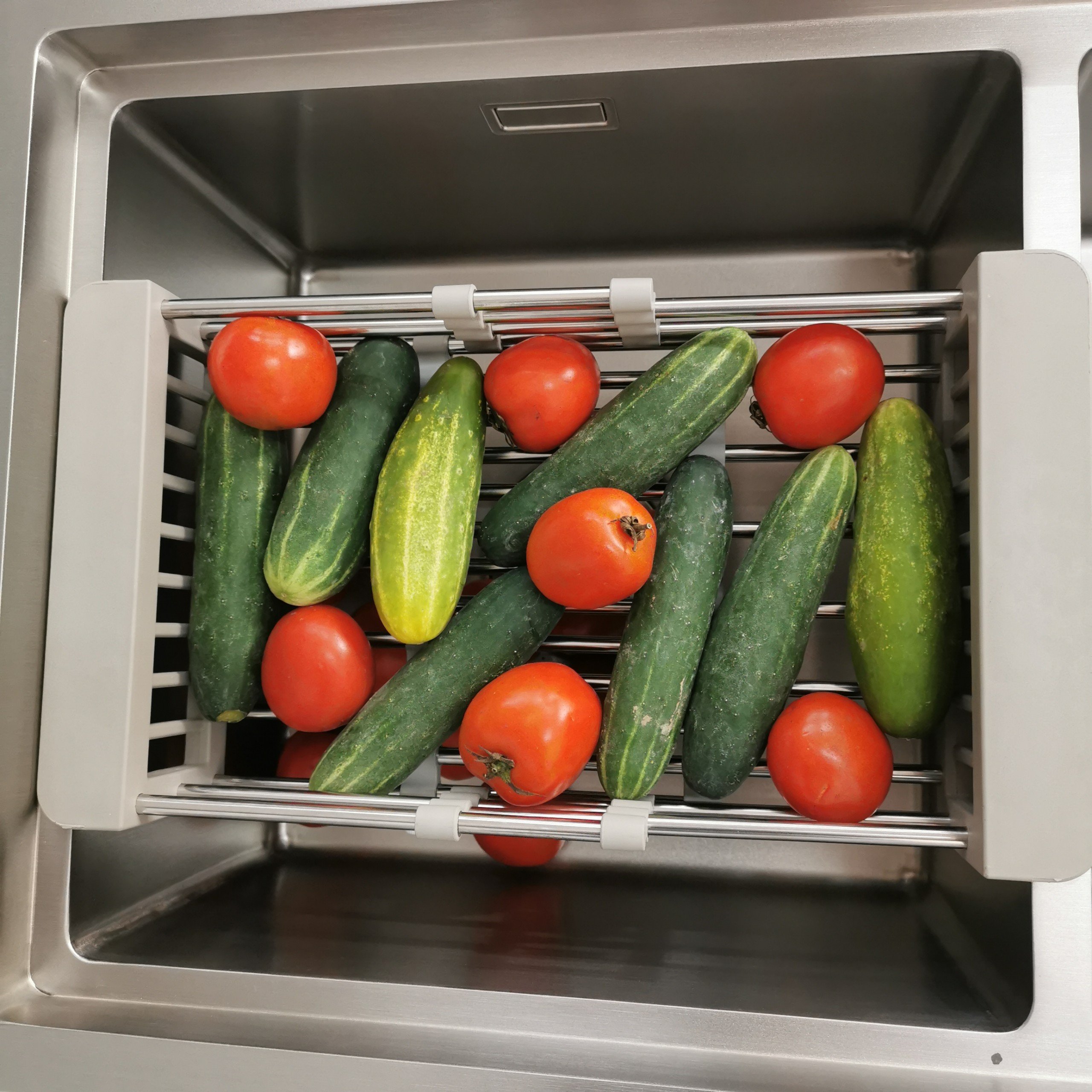 Rổ (giỏ) gác chậu rửa bát