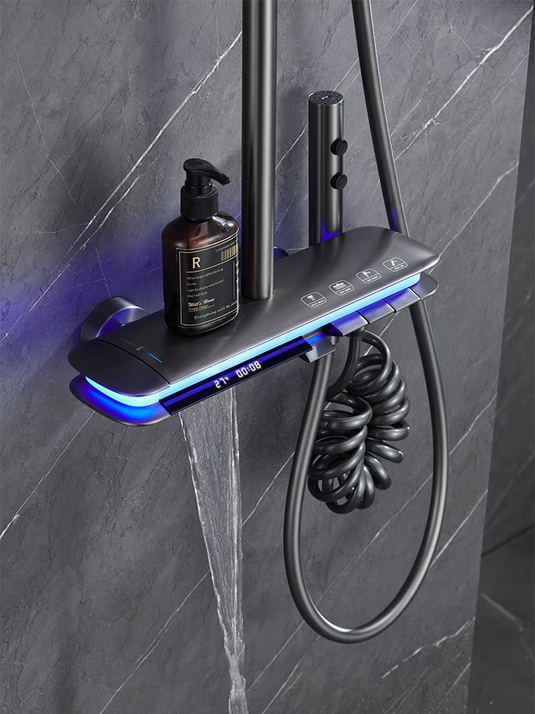 Sen cây điều chỉnh nhiệt độ màu ghi xám cao cấp GRÜNDER GR-SN1039K