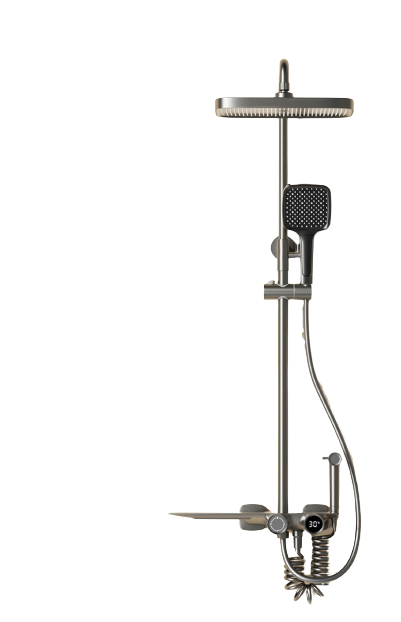 Sen cây ổn định hiển thị nhiệt độ màu ghi xám cao cấp GRÜNDER GR-SN962K