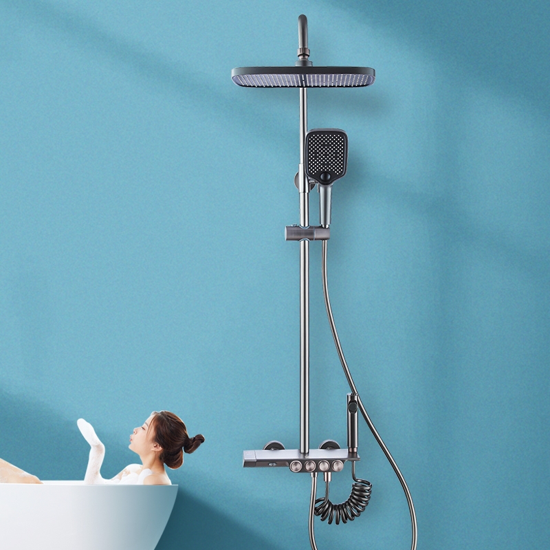 Sen cây điều chỉnh nhiệt độ màu ghi xám cao cấp GRÜNDER GR-SN960K