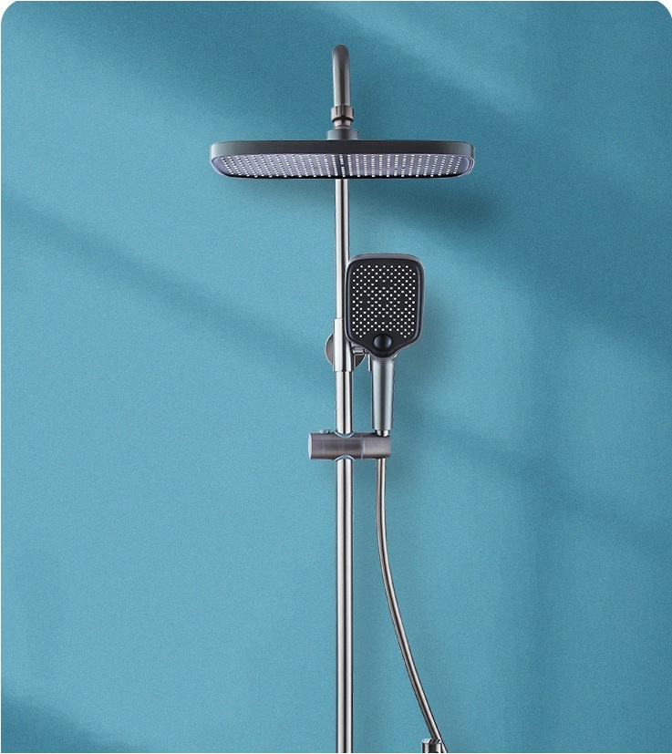 Sen cây điều chỉnh nhiệt độ màu ghi xám cao cấp GRÜNDER GR-SN960K