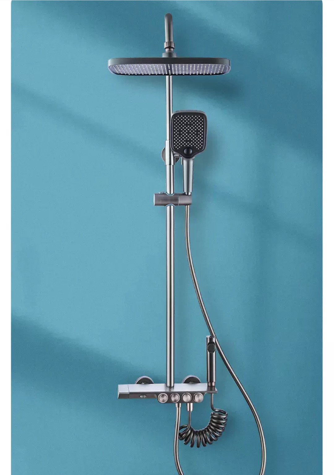 Sen cây điều chỉnh nhiệt độ màu ghi xám cao cấp GRÜNDER GR-SN960K