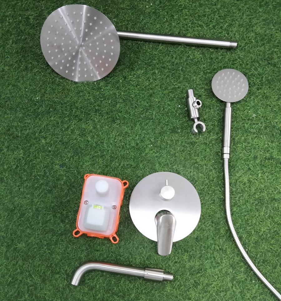 Sen tắm âm tường cao cấp inox 304 thanh lý dọn kho