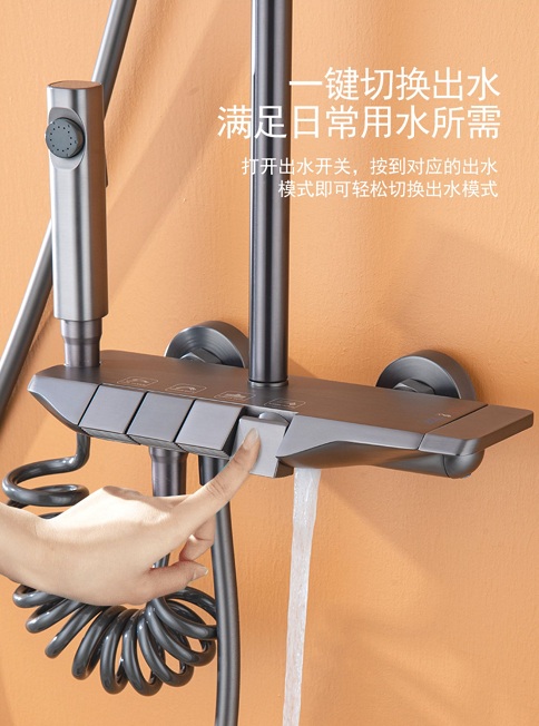 Sen cây điều chỉnh nhiệt độ màu ghi xám cao cấp GRÜNDER GR-SN950K