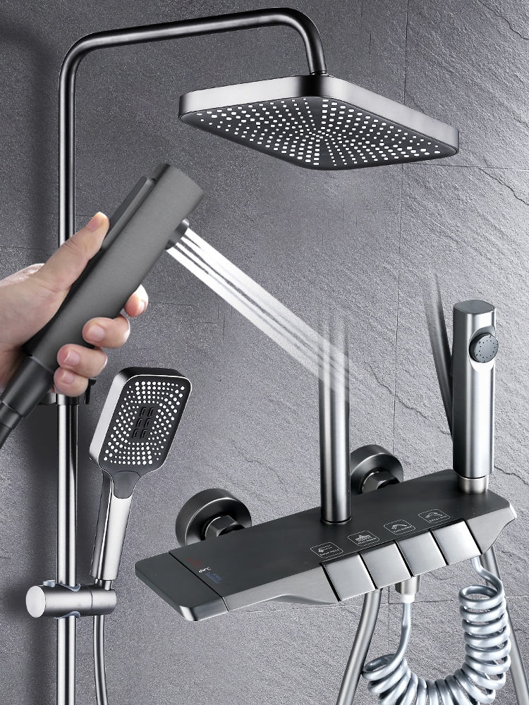 Sen cây điều chỉnh nhiệt độ màu ghi xám cao cấp GRÜNDER GR-SN950K