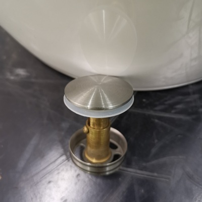 Đầu xiphong thoát nước dạng nhấn inox 304 MN-902