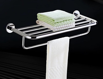 Giàn treo khăn phòng tắm inox 304 FX-7600