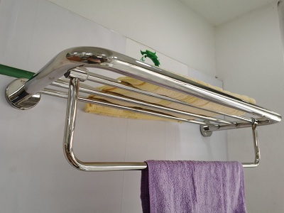 Giàn treo khăn phòng tắm inox 304 FX-7600