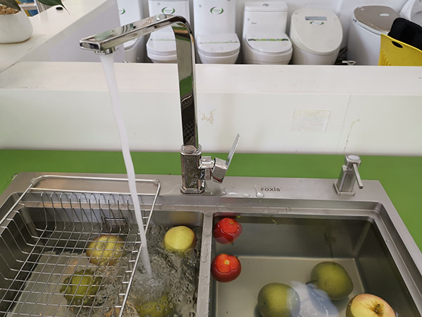 Vòi chậu rửa chén nóng lạnh FX-621C