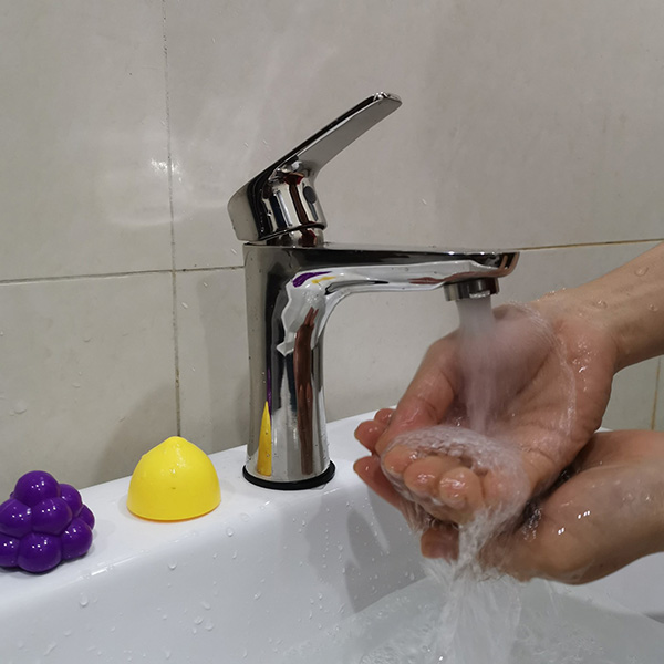 Vòi lavabo nóng lạnh inox 304 FX-535V