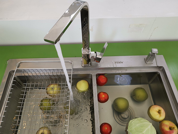 Vòi chậu rửa chén nóng lạnh FX-621C