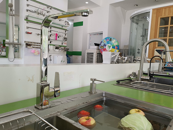 Vòi chậu rửa chén nóng lạnh FX-621C