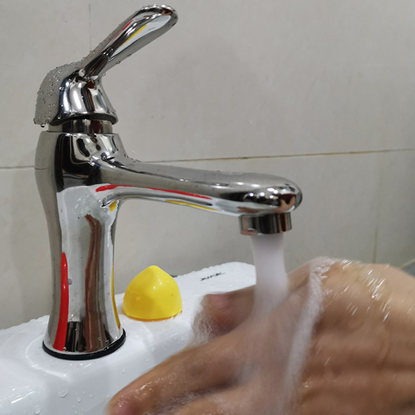 Vòi lavabo nóng lạnh inox 304 FX-528V