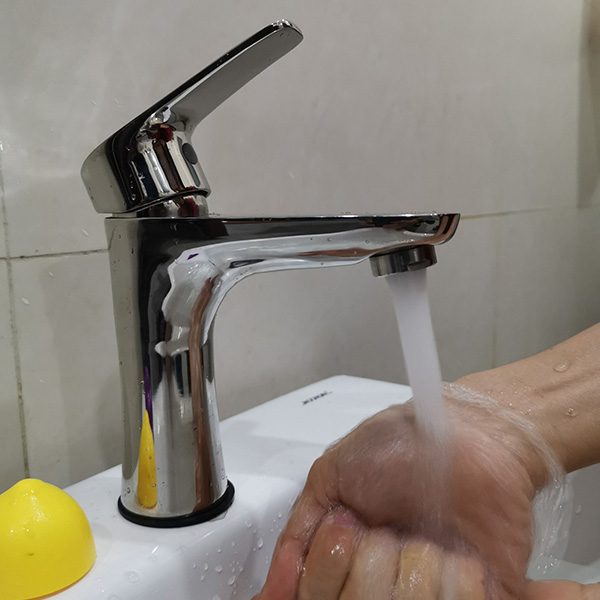 Vòi lavabo nóng lạnh inox 304 FX-535V