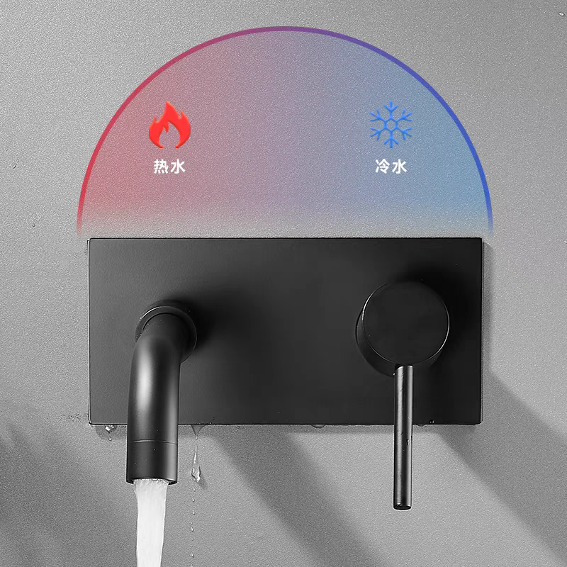 Vòi lavabo âm tường cao cấp