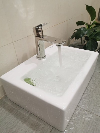 Vòi lavabo nóng lạnh inox 304 FX-539V