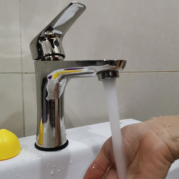 Vòi lavabo nóng lạnh inox 304 FX-535V