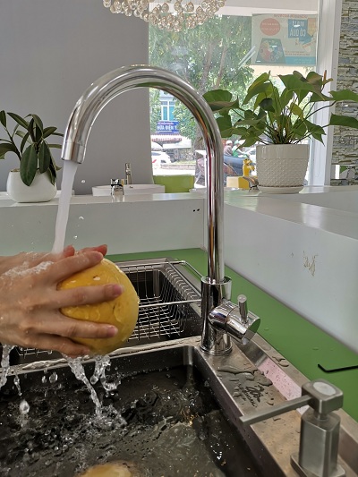 Vòi chậu rửa chén inox 304 FX-632C
