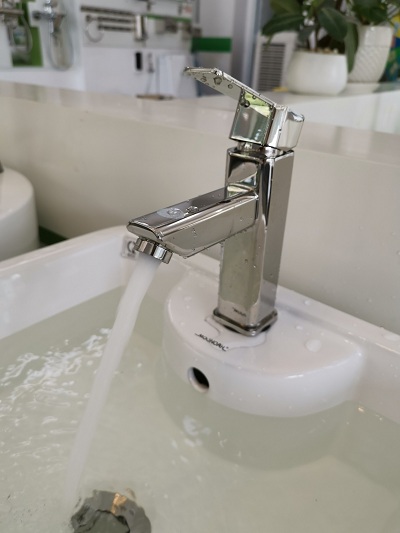 Vòi lavabo nóng lạnh  inox 304 FX-538V