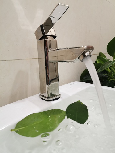 Vòi lavabo nóng lạnh  inox 304 FX-538V