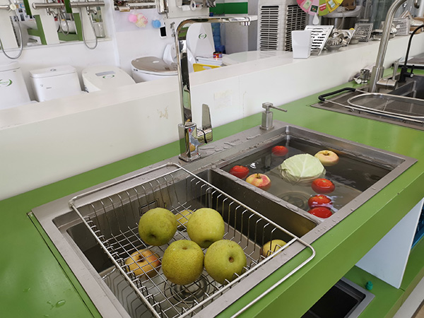 Vòi chậu rửa chén nóng lạnh FX-621C