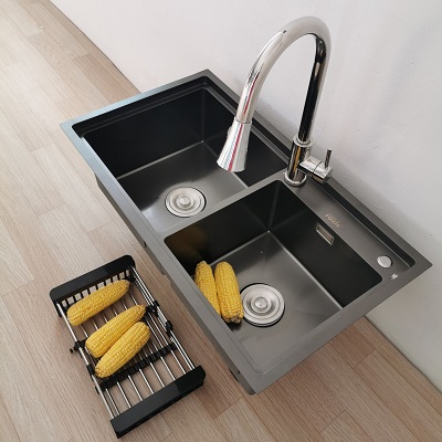 Vòi rửa bát dây rút FX-618C cho gian bếp hiện đại