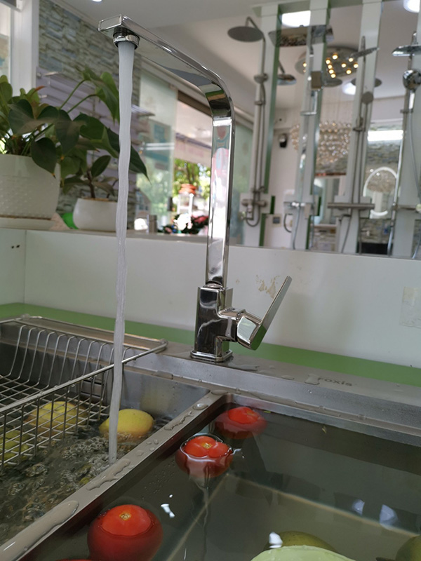 Vòi chậu rửa chén nóng lạnh FX-621C