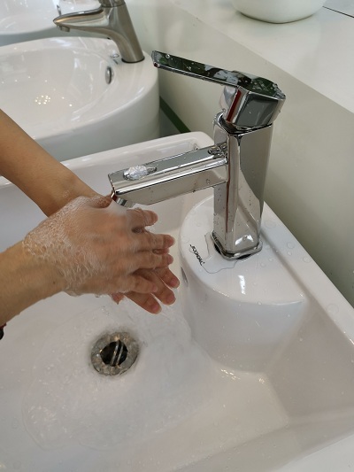 Vòi lavabo nóng lạnh  inox 304 FX-538V