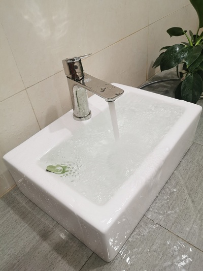 Vòi lavabo nóng lạnh inox 304 FX-539V