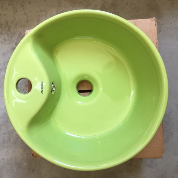 Chậu lavabo trẻ em Moonoah màu xanh lá MN- C228GR cho trường học mầm non