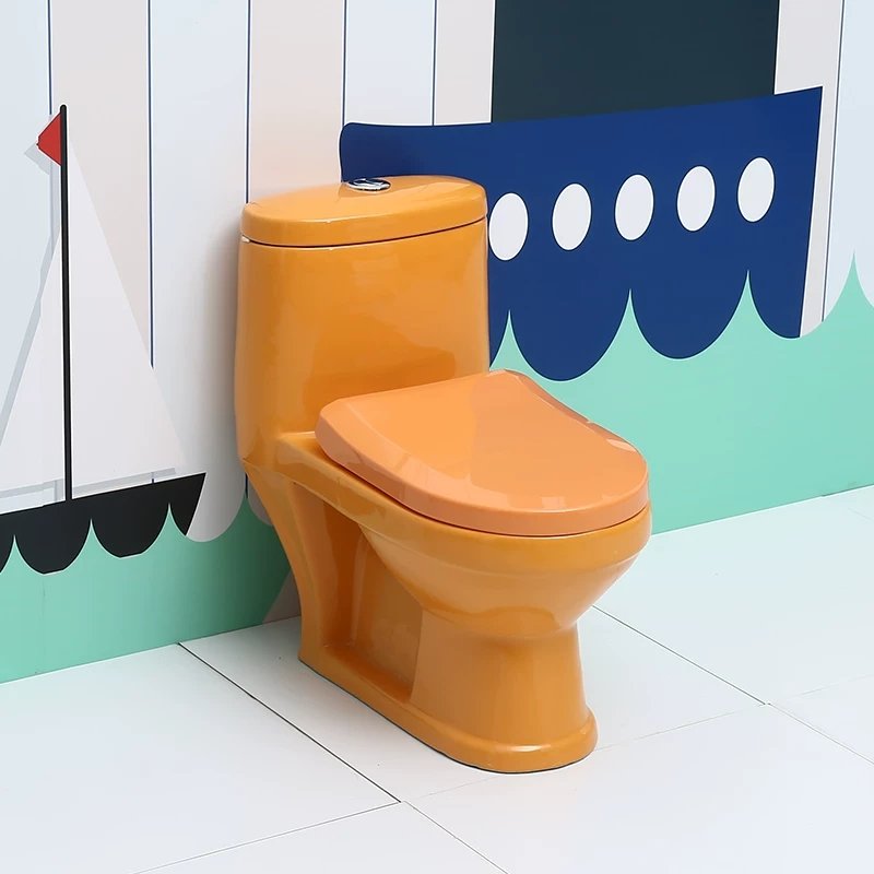 Bồn cầu trẻ em MOONOAH màu cam MN-1230OR