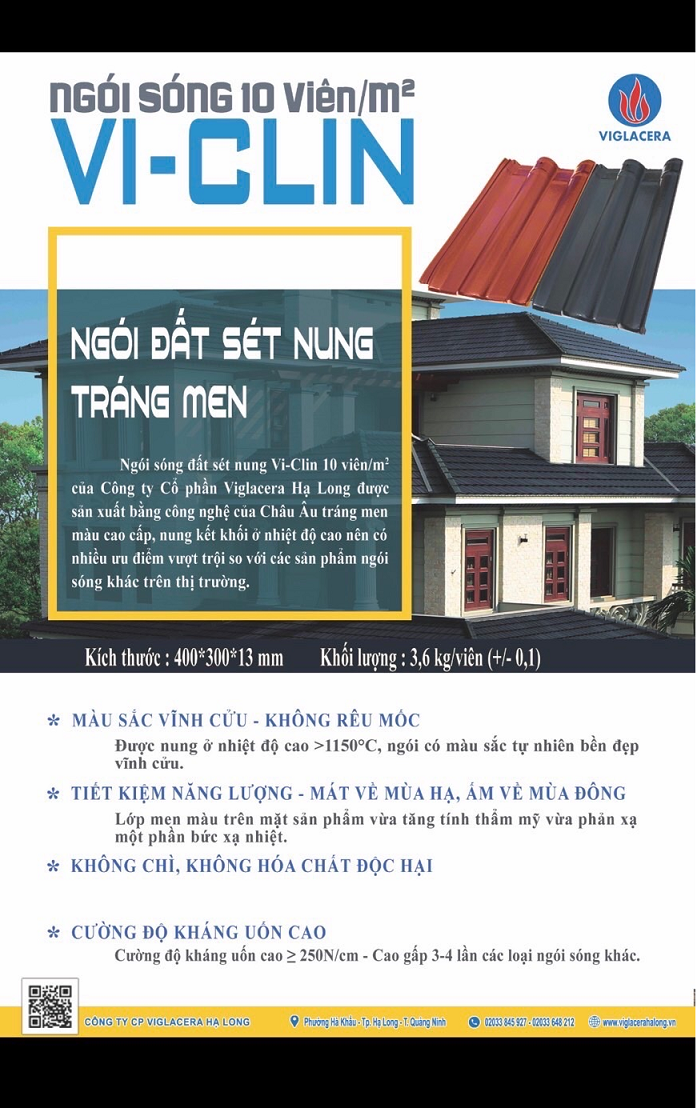Hướng dẫn cách lợp ngói 10 viên/m2 VCLIN Hạ Long Hướng dẫn cách lợp ngói 10 viên/m2 VCLIN Hạ Long