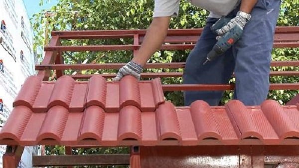 CÁCH LỢP NGÓI CỔNG ĐẸP