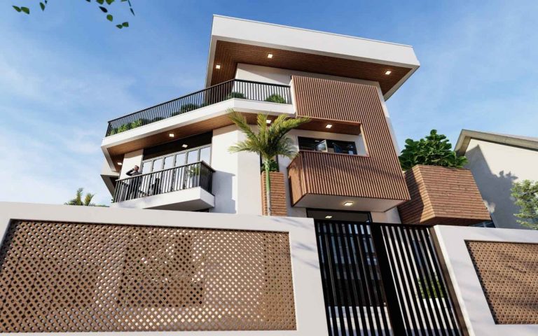 Cách chọn lựa gạch ốp mặt tiền đẹp cho nhà ống và biệt thự