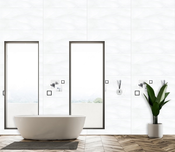 Gạch ốp nhà vệ sinh vân đá đẹp
