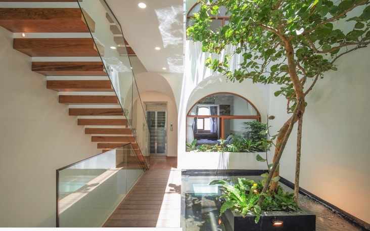 Những lưu ý khi làm giếng trời cho nhà ống
