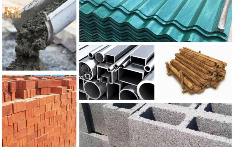 Các Vật Liệu Xây Dựng Phổ Biến Hiện Nay