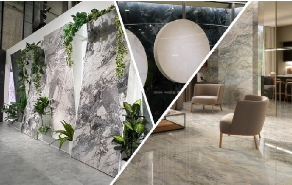 Viglacera sản xuất đá nung kết vân trong xương Viglacera sản xuất đá nung kết vân trong xương
