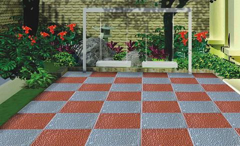Gạch block và gạch terrazzo: lựa chọn hoàn hảo cho khu vườn