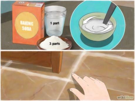 Vệ sinh sàn nhà sáng bóng với những hỗn hợp tự chế